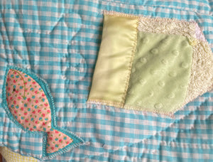BBY BLUE QUILT PANTS