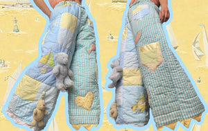 BBY BLUE QUILT PANTS