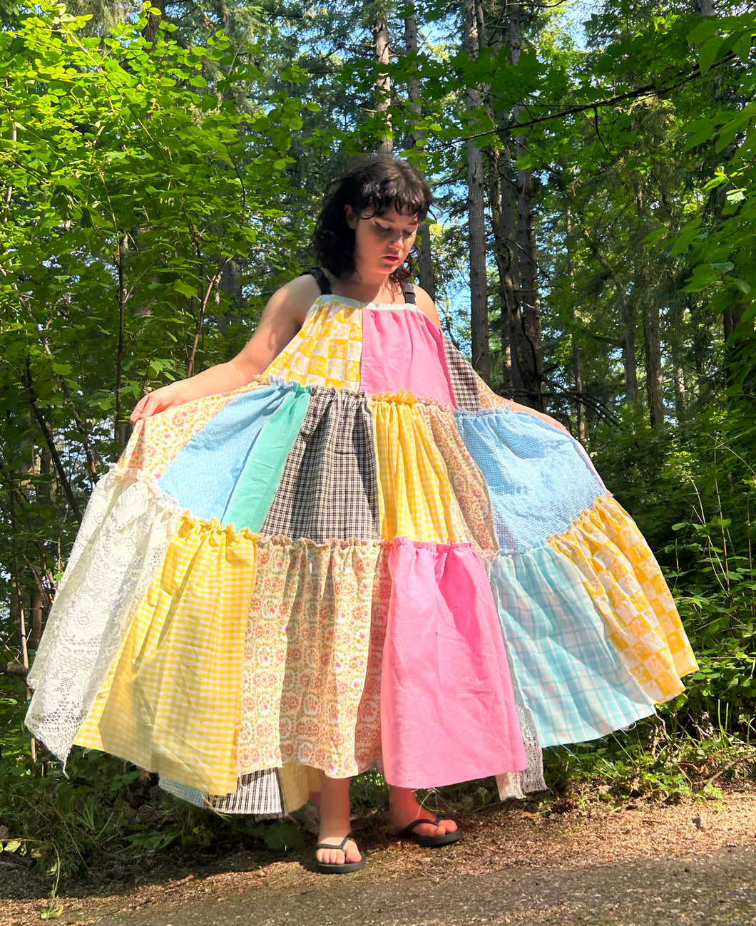 CLEMENTINE RAGDOLL OVERALL DRESS
