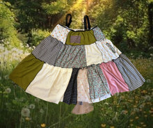 Load image into Gallery viewer, MAXI GOBLIN PEASANT OVERALL DRESS
