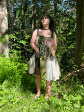 Load image into Gallery viewer, MIDI GOBLIN PEASANT OVERALL DRESS
