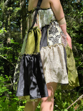 Load image into Gallery viewer, MIDI GOBLIN PEASANT OVERALL DRESS
