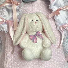 Load image into Gallery viewer, BUNNY BOWS CROPPED HOODIE
