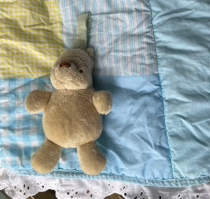 BBY BLUE QUILT PANTS