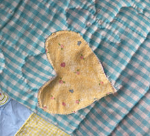 Load image into Gallery viewer, BBY BLUE QUILT PANTS
