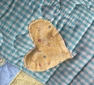 BBY BLUE QUILT PANTS