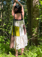 Load image into Gallery viewer, MAXI GOBLIN PEASANT OVERALL DRESS
