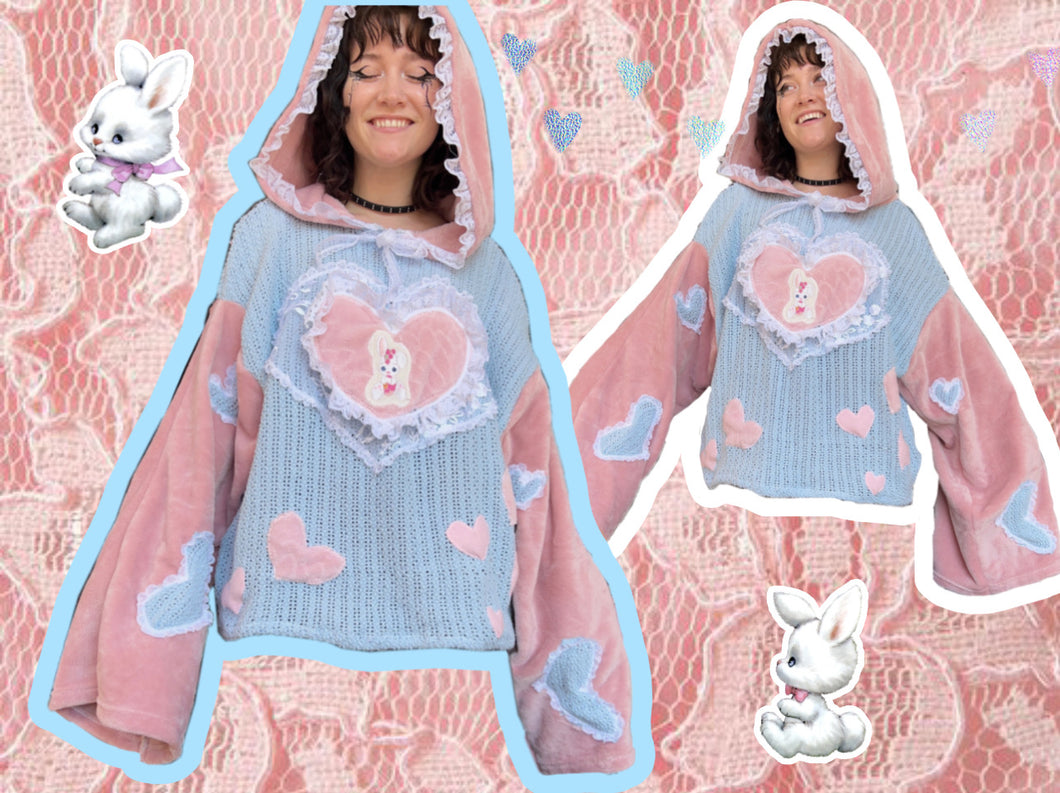 PRECIOUS BUNNY LUV HOODIE
