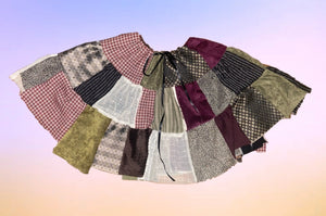POST-APOCALYPTIC MIDI SKIRT