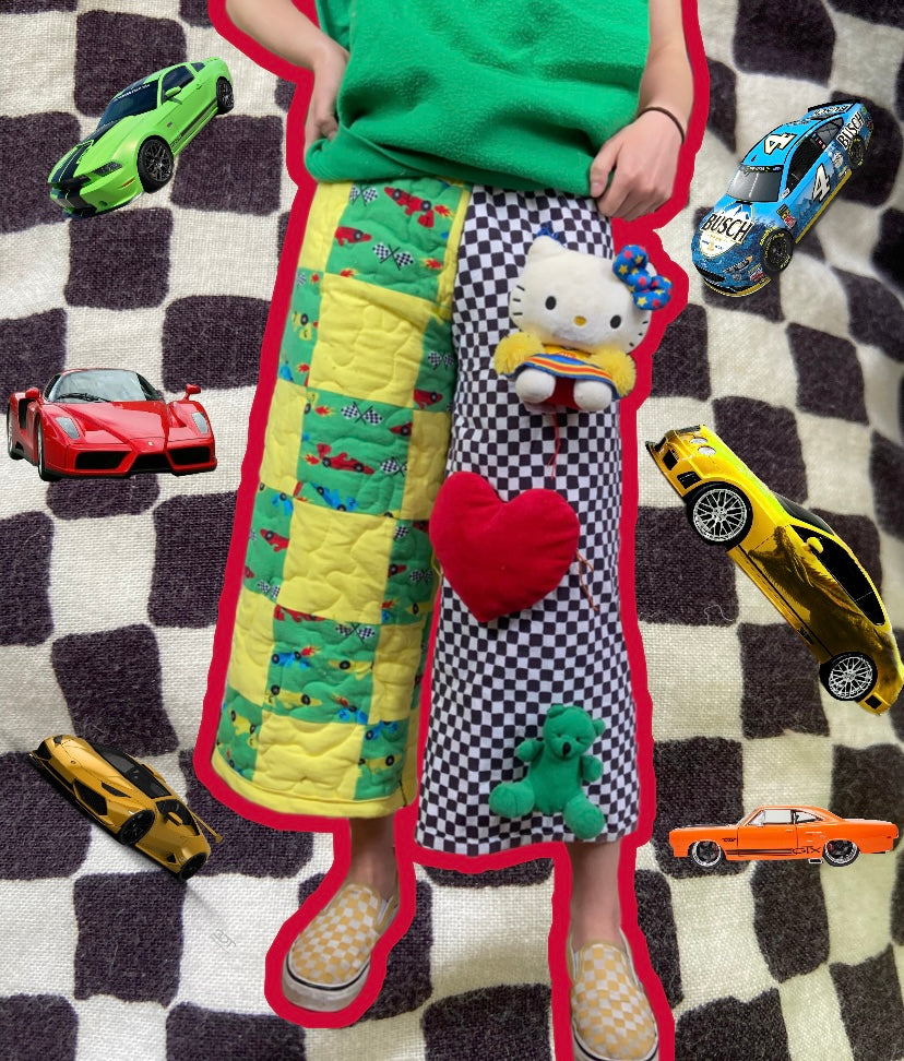 RACER KITTY CAPRIS