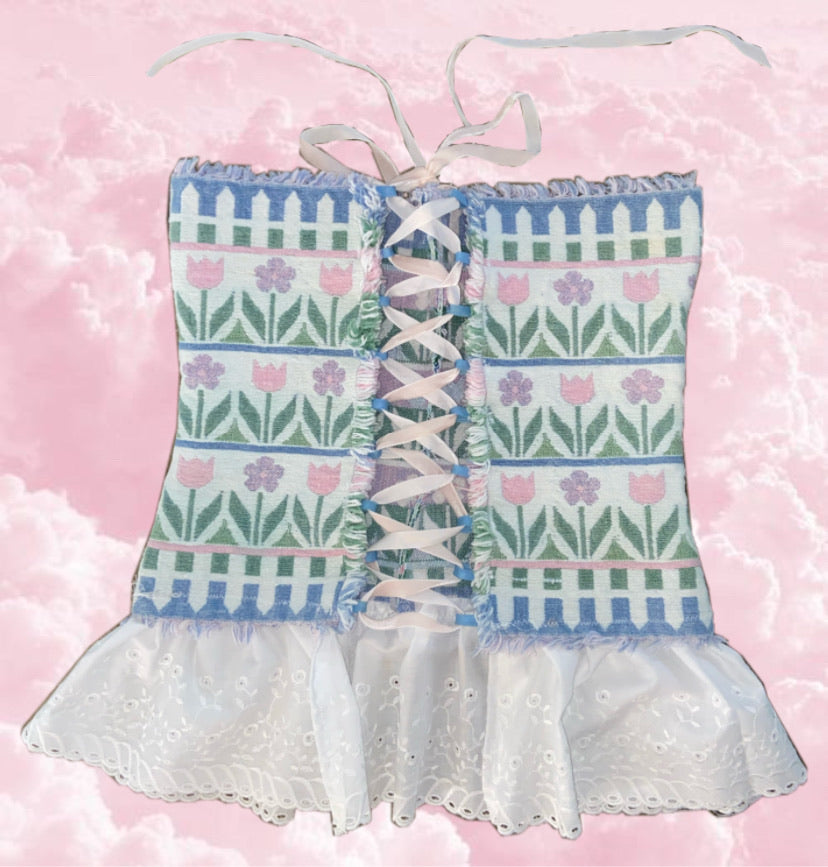 FLOWERS AND FENCES CORSET