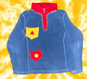 NOSTALGIC FLEECE QUARTER ZIP