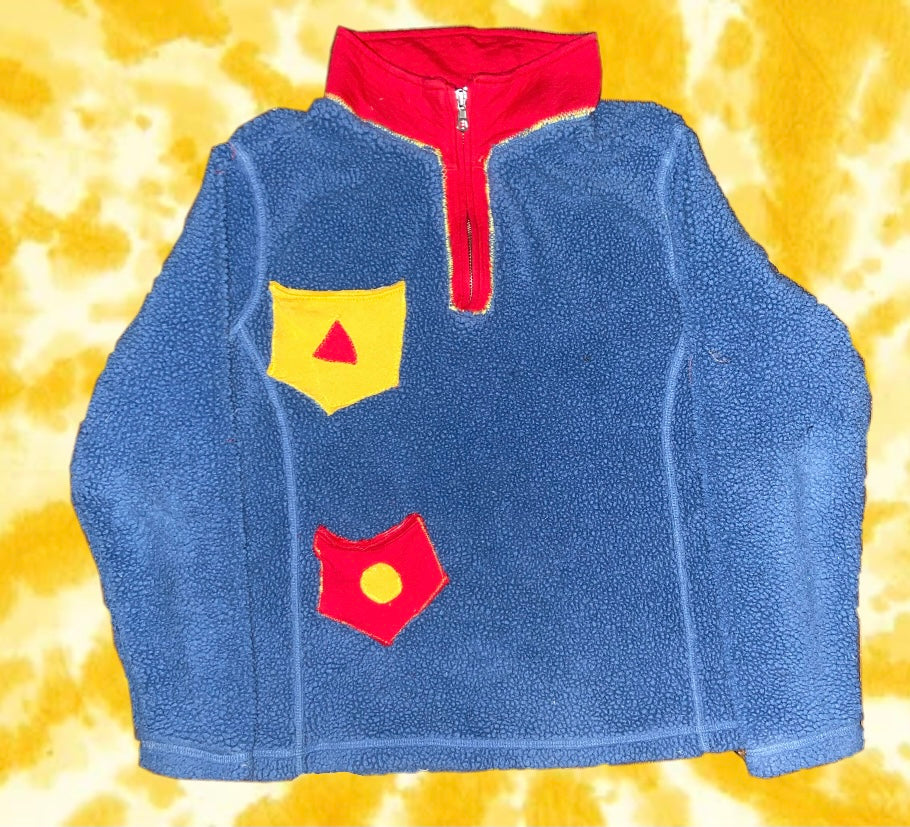 NOSTALGIC FLEECE QUARTER ZIP