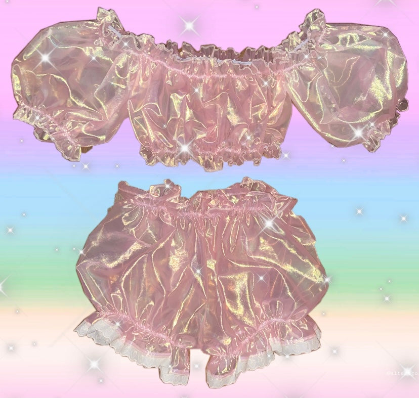 PRETTY PRINCESS BLOOMERS SET
