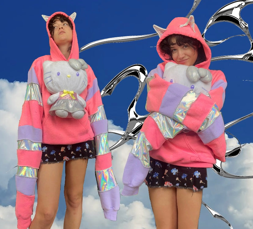 HOLO KITTY HOODIE