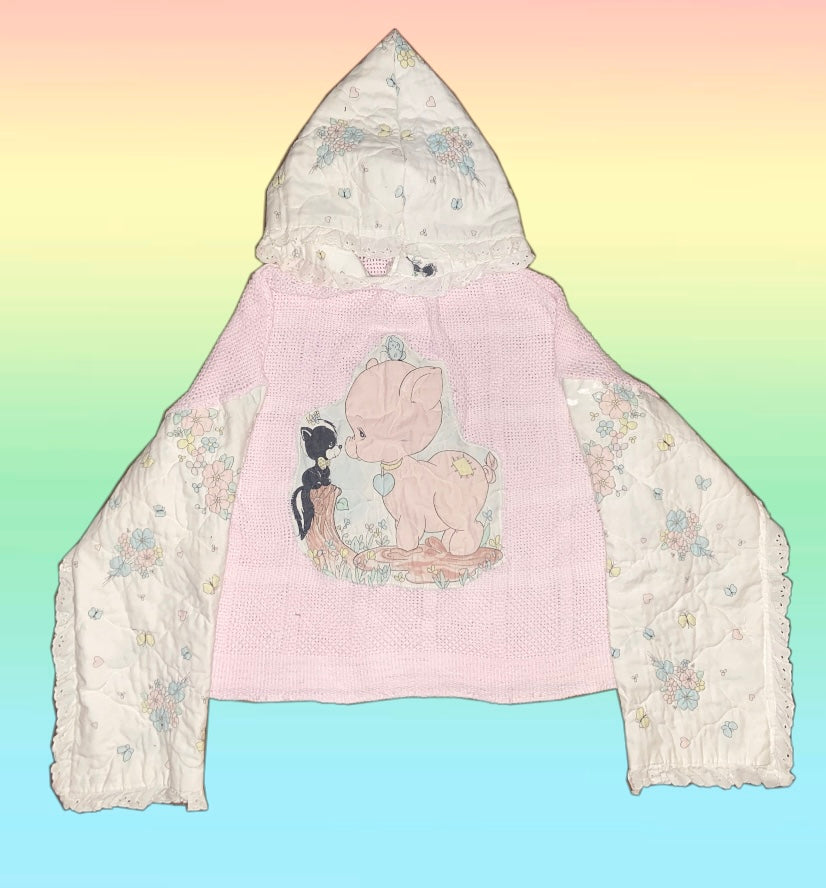 PRECIOUS PIGGY X SKUNK HOODIE