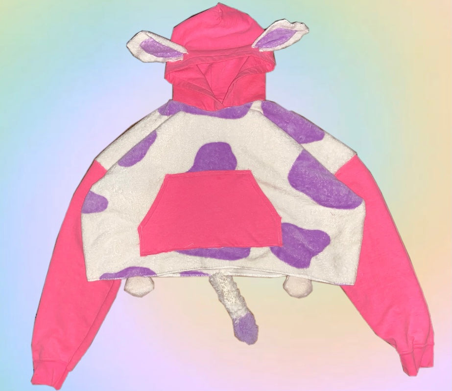 STAWBERRY MILK COW HOODIE