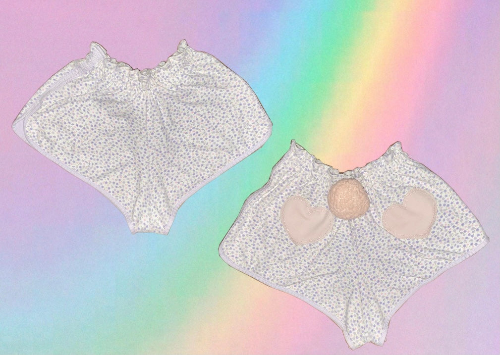 VIOLET BUNNY SHORTS