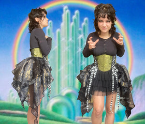 BAD WITCH CORSET/BUSTLE