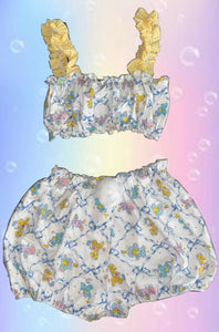 BUNNY TAIL BLOOMER SET