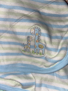 STRIPES AND GIRAFFES BUNNY SHORTS
