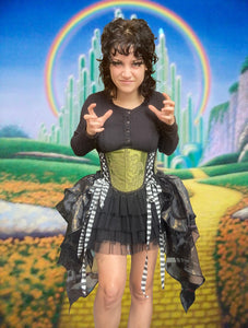 BAD WITCH CORSET/BUSTLE