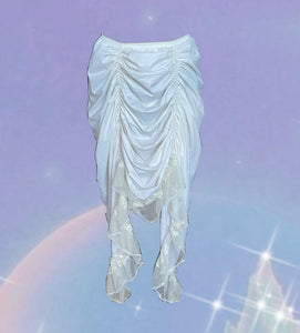 FEATHER ANTIOPE SKIRT