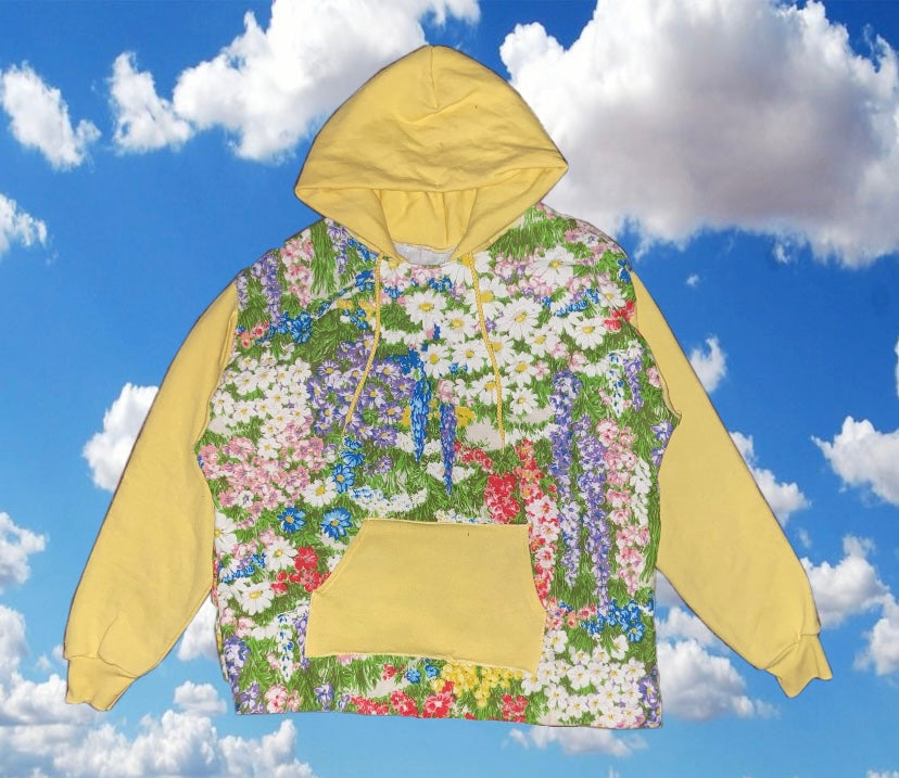 COLORBLOCK REALFLOWER CAMO HOODIE
