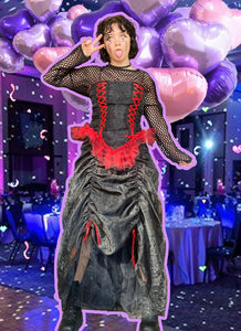 VAMP GIRL PROM DRESS
