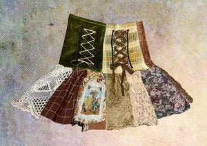 GOLDEN ROD FAIRY BRAT SKIRT