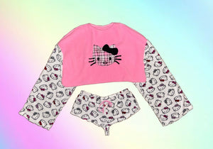 HELLO PLUSHIE PJ’s SET