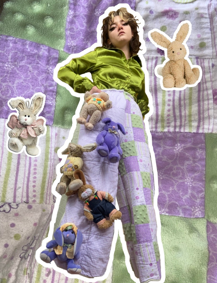 BUNNY (+ cow) MANIA PANTS