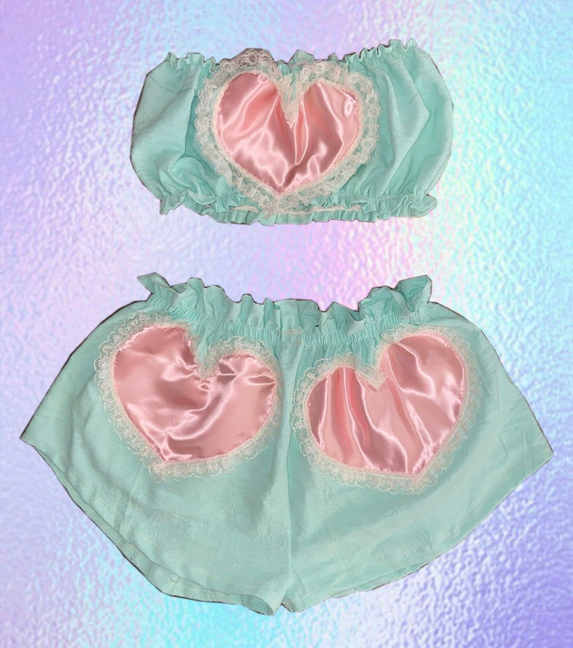 MINTY HEART SET