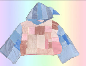 WASTE NOT REVERSIBLE HOODIE