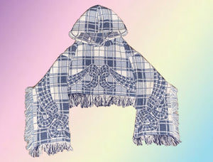 PRETTY PLAID BOWS HOODIE
