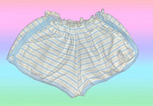 Load image into Gallery viewer, STRIPES AND GIRAFFES BUNNY SHORTS

