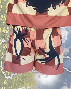 DRAINED PUMPKIN PATCH SHORTS