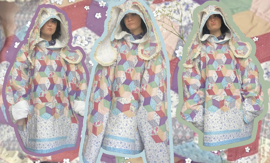 BUNNI QUILT HOODIE