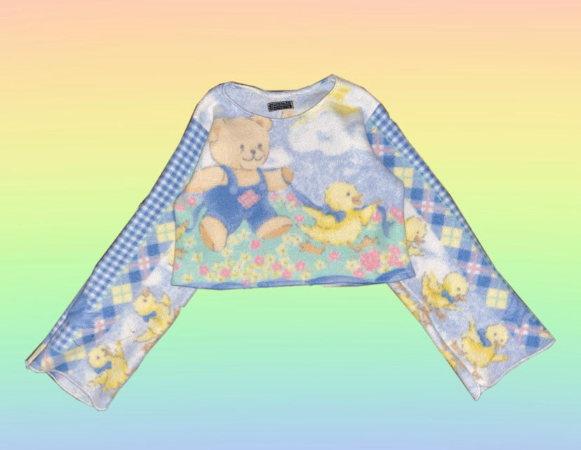 DUCKY AND FRIENDS FLEECE CREW