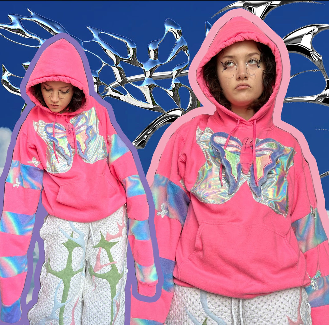 CYBER BUTTERFLY HOODIE
